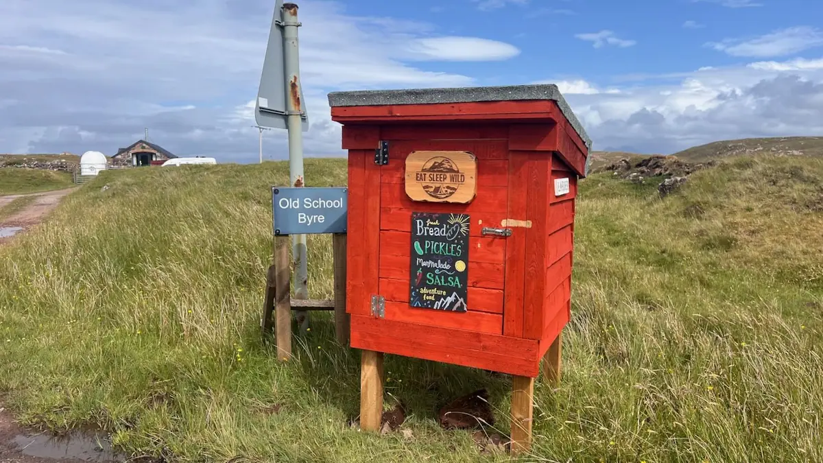 Eat Sleep Wild Honesty Box – bakery in Culkein, Ullapool